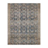 Loloi Lenna Indigo / Natural Rug 2 - RUGS - patterned Loloi