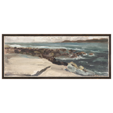 "Stormy Coastline" Framed Art Print ARTWORK - framed print Celadon Art