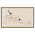 "The Hound" Framed Art Print ARTWORK - framed print Celadon Art