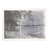 "Vintage Island" Framed Art Print ARTWORK - framed print Celadon Art Large