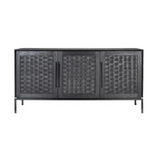 Derek Three Door Dresser - Charcoal 16 - FURNITURE - dresser LH IMPORTS