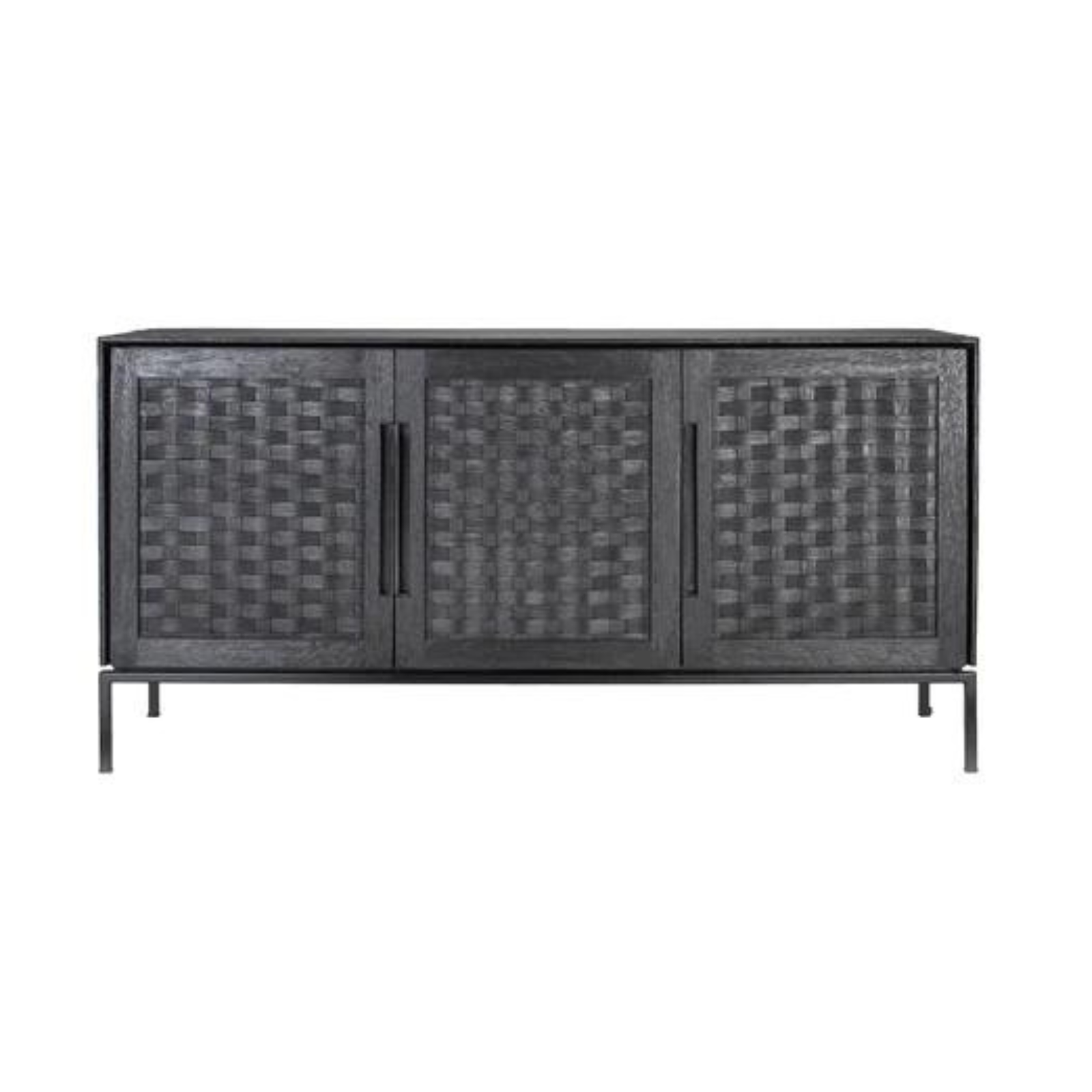 Derek Three Door Dresser - Charcoal 16 - FURNITURE - dresser LH IMPORTS