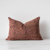 Takata Block Print Pillow Cover 2 - PILLOWS - block print - warm Rug & Weave Pillows 14" x 20"