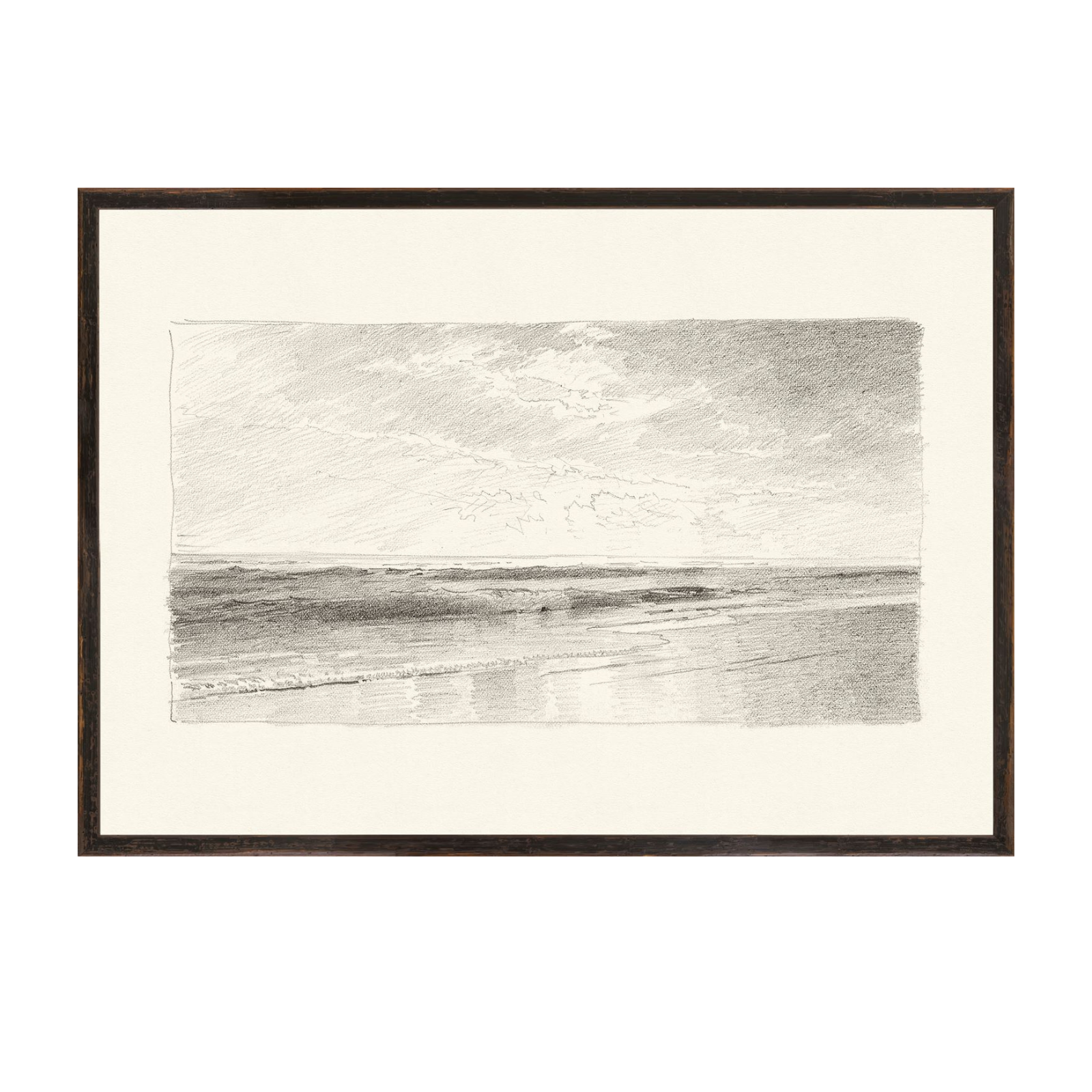 "Ocean Horizon I" Framed Art Print ARTWORK - framed print Celadon Art