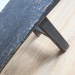 Alic Vintage Elm Wood Bench - Black 0-VINTAGE-bench Hauer Market