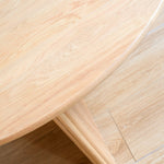 Gus* Modern Odeon Coffee Table - White Oak 4 - b - FURNITURE - coffee table - round Gus