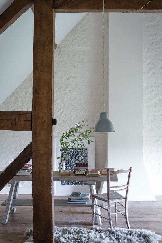 Farrow & Ball Shaded White No. 201 PAINT - Farrow & Ball Farrow & Ball