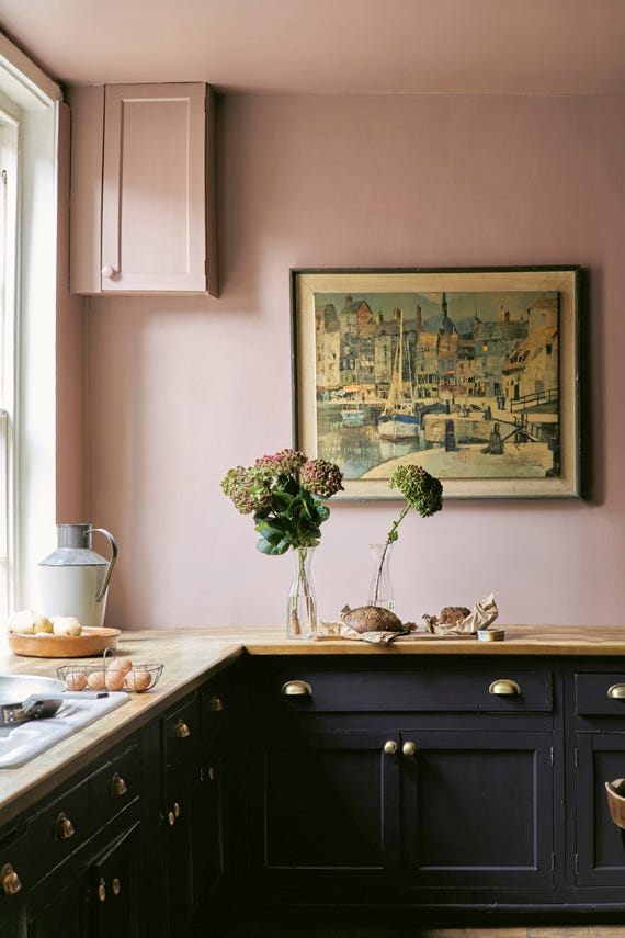 Farrow & Ball Sulking Room Pink No. 295 PAINT - Farrow & Ball Farrow & Ball
