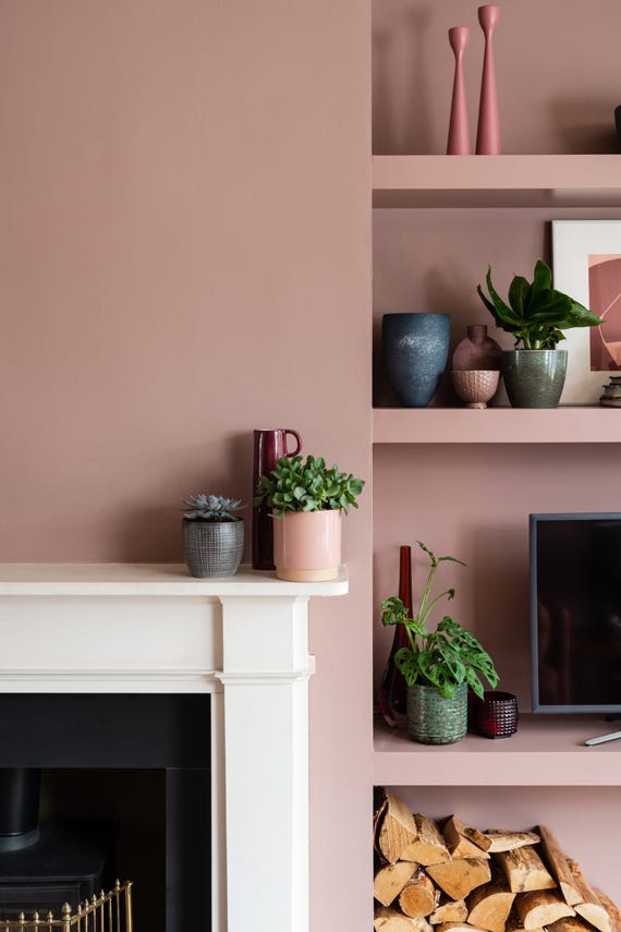 Farrow & Ball Sulking Room Pink No. 295 PAINT - Farrow & Ball Farrow & Ball