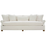 CUSTOM Bristol 85" Bench Cushion Sofa, BRISTOL-002 102CR-19, latte legs FURNITURE - sofa Rowe Furniture