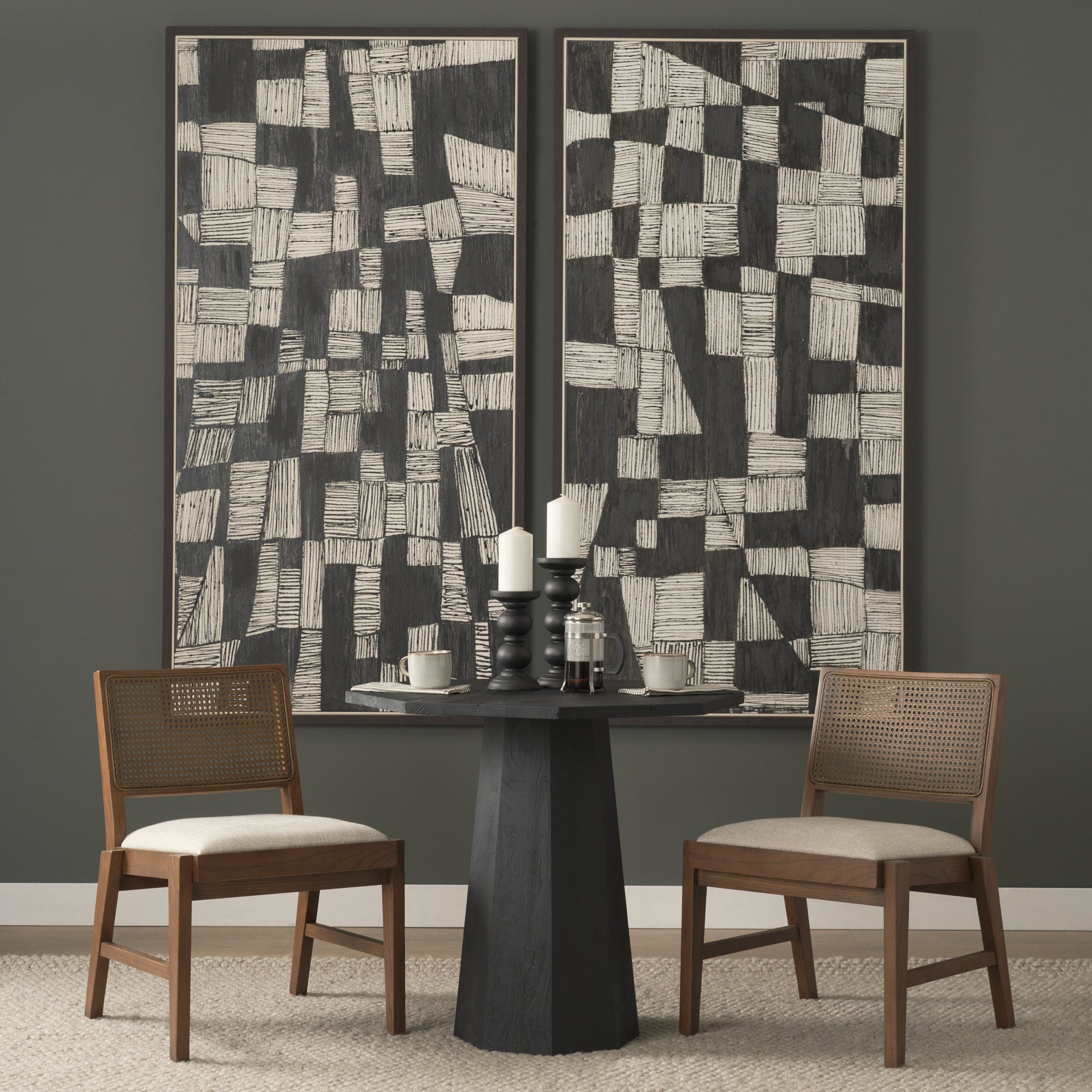 Rei Dining Chair - Set of 2 FURNITURE - dining chairs Mercana