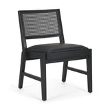 Rei Dining Chair - Set of 2 FURNITURE - dining chairs Mercana Black