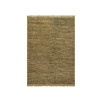 Varnu Textured Handmade Jute Rug RUGS - jute Dash & Albert Green 2' x 3'