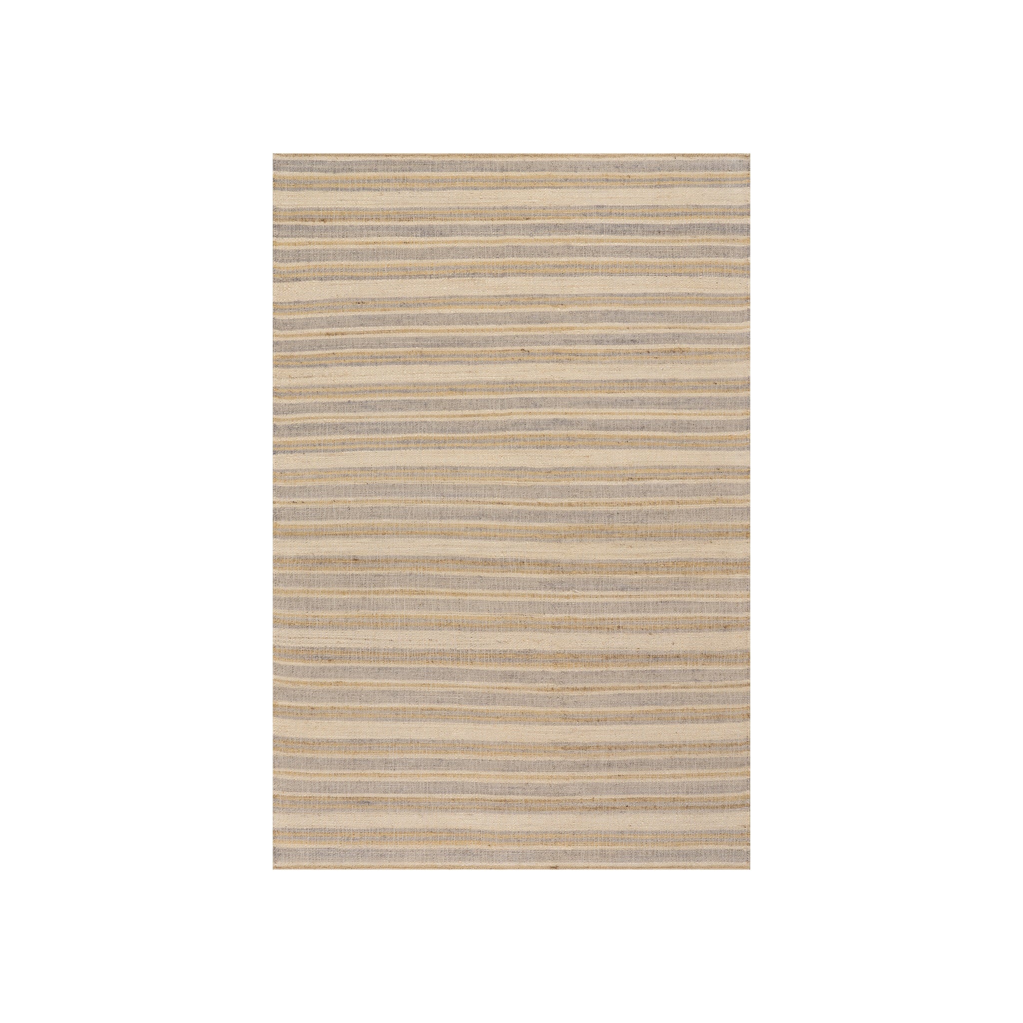 Marn Striped Handmade Jute Rug RUGS - jute Dash & Albert Sand 2' x 3'