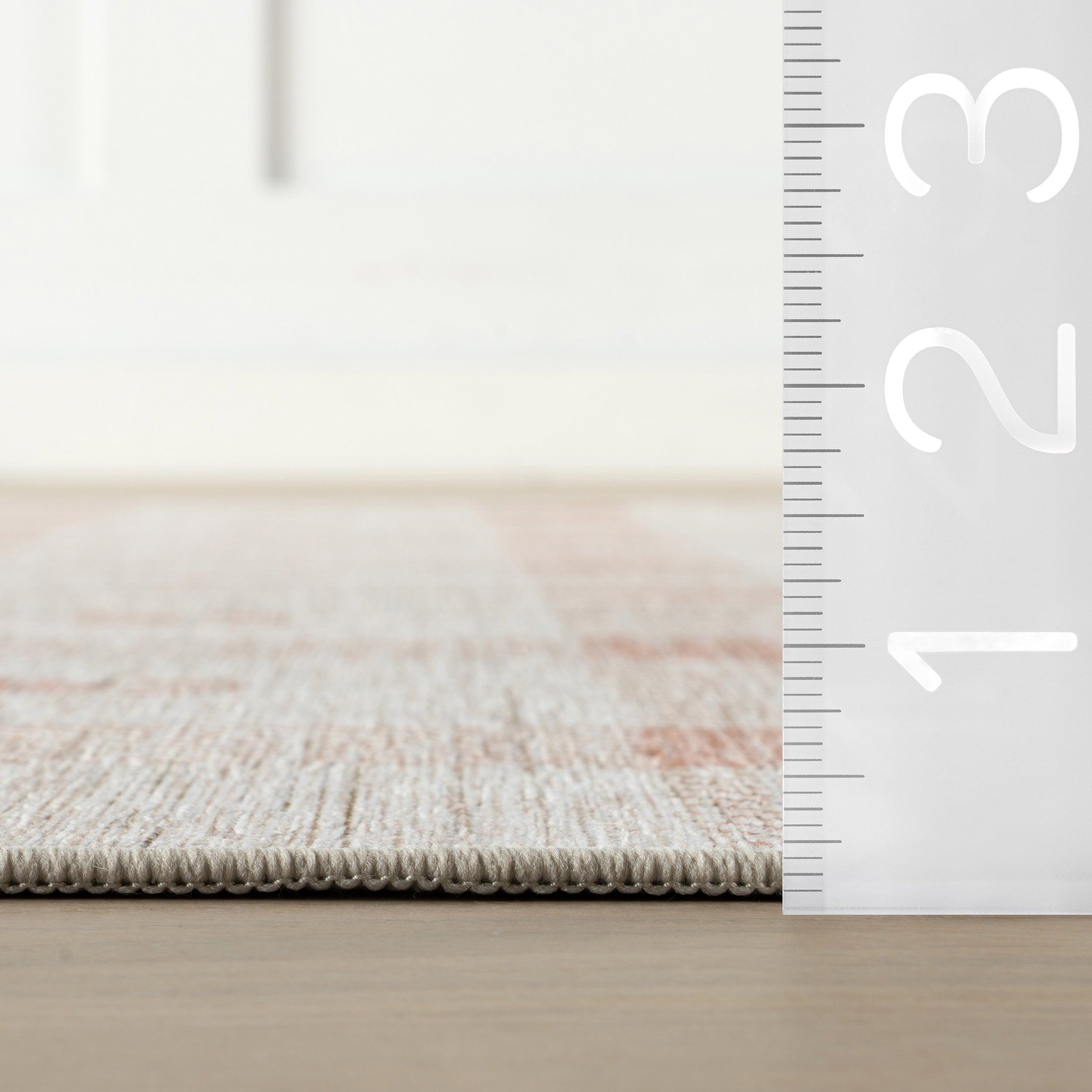 Elenica Modern Plaid Machine Washable Rug RUGS - synthetic Dash & Albert