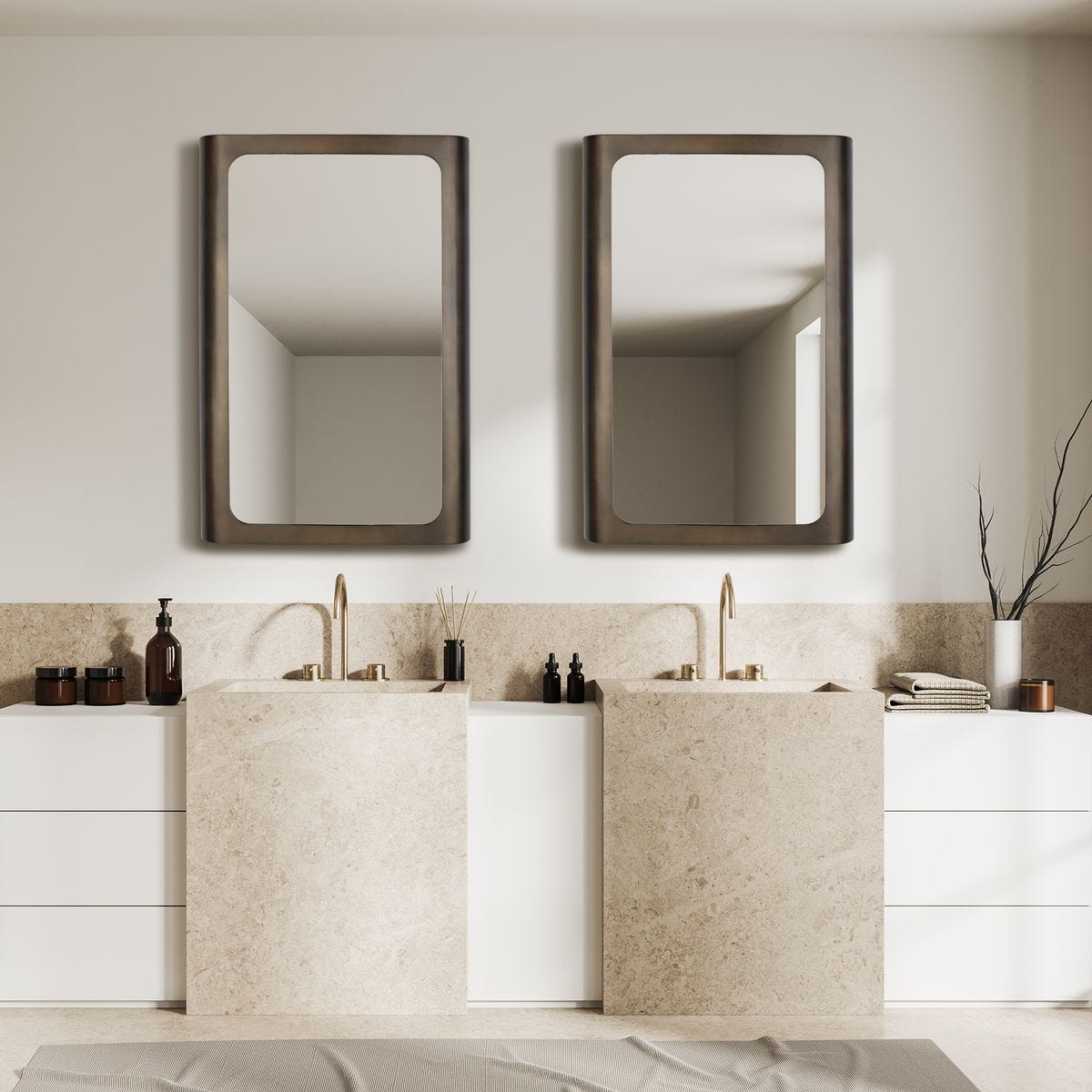 Fischer Wall Mirror 100 - a - wall mirror Uttermost