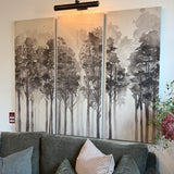 FLOOR MODEL - "Woodland Calm" Canvas Trio ARTWORK - in store Renwil