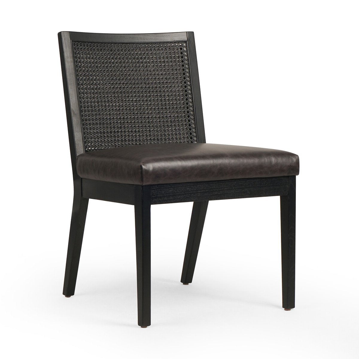 Anita Armless Dining Chair - Brushed Ebony / Sonoma Black NA SKU - not for online Four Hands