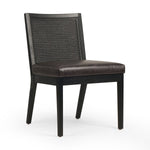 Anita Armless Dining Chair - Brushed Ebony / Sonoma Black NA SKU - not for online Four Hands