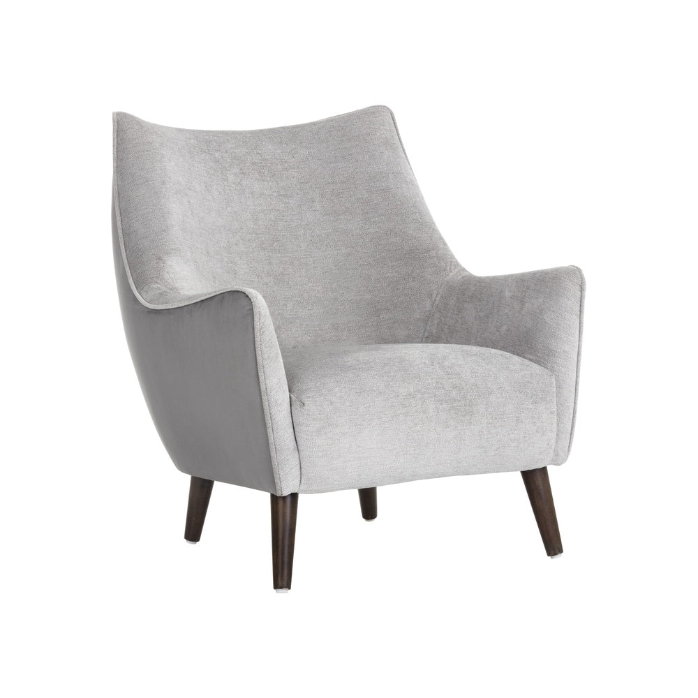 Sorval Lounge Chair FURNITURE - lounge chair Sunpan Polo Club Stone / Antonio Charcoal