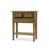 Eton 3 Drawer Side Table FURNITURE - side table Bramble