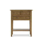 Eton 3 Drawer Side Table FURNITURE - side table Bramble
