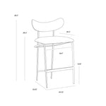 Gibbs Counter Stool FURNITURE - counter stool Sunpan