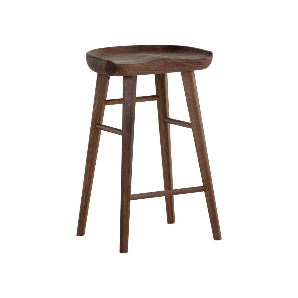 Domiron Counter Stool, Walnut