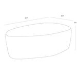 Sorya Ottoman FURNITURE - ottoman Sunpan