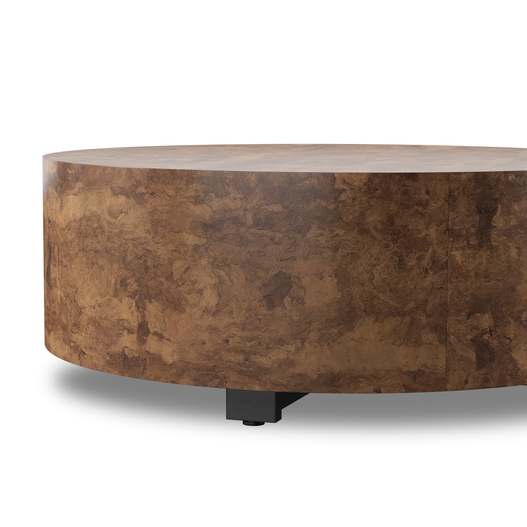 Hudson Round Coffee Table FURNITURE - coffee table Four Hands