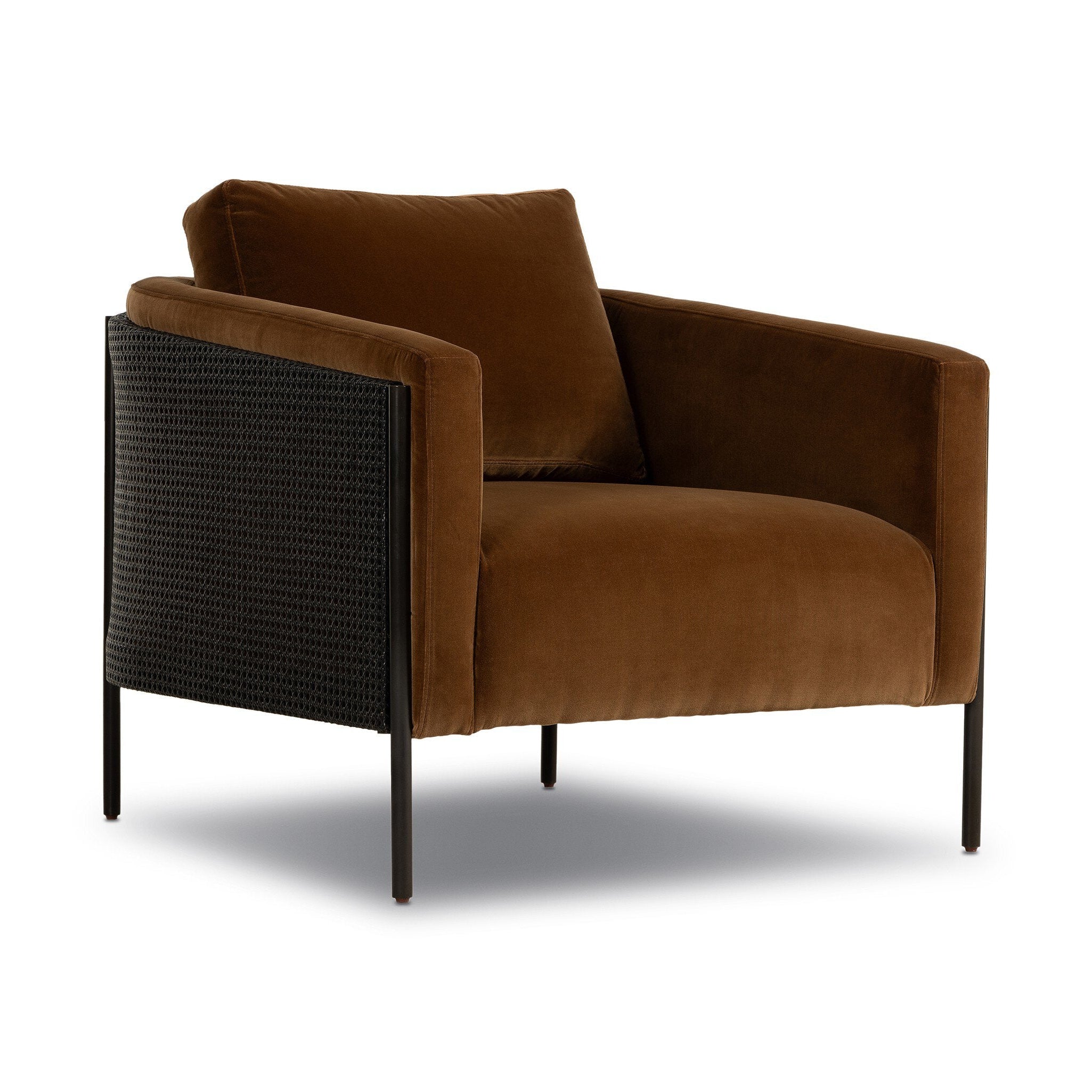 Jayda Chair FURNITURE - chairs Four Hands Surrey Ochre