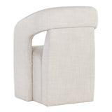 Kelric Wheeled Dining Armchair FURNITURE - dining chair Sunpan