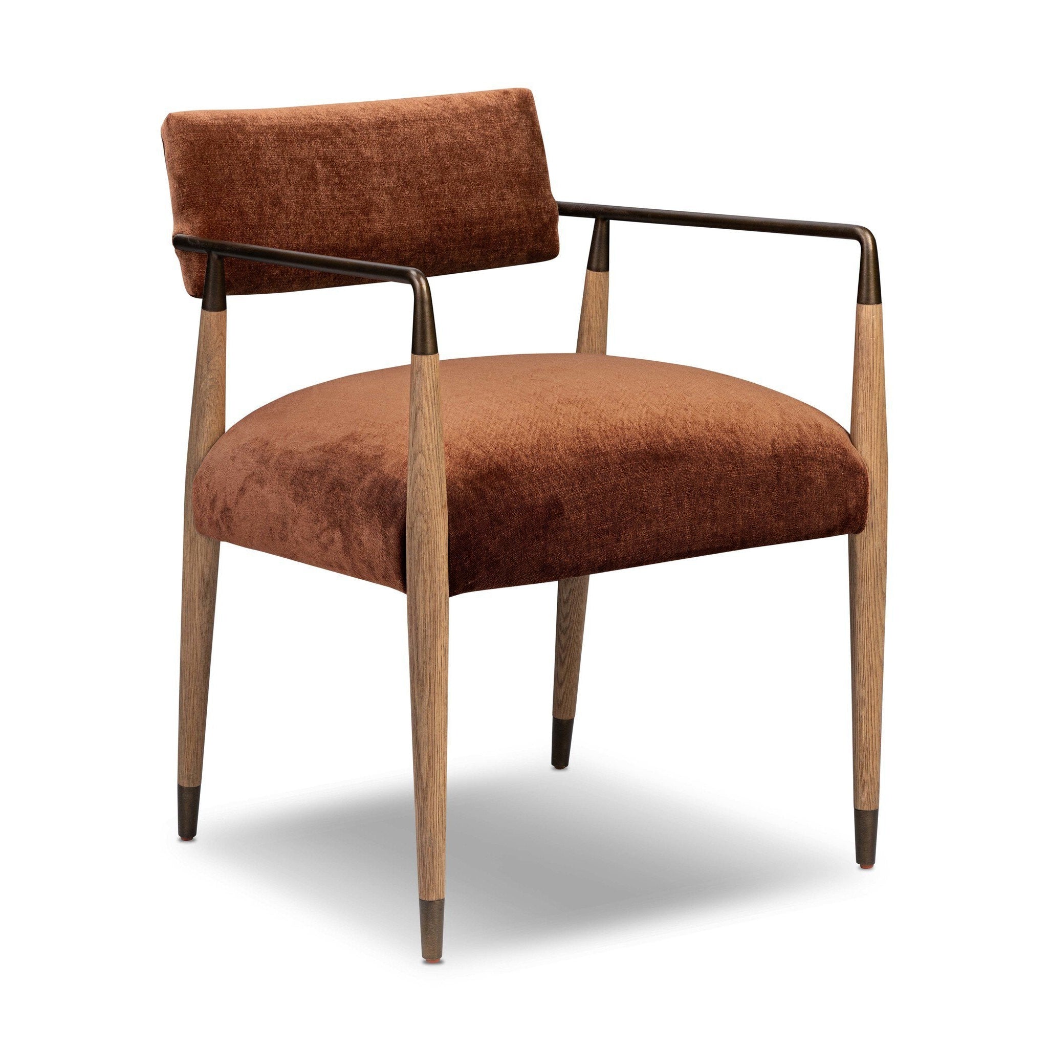 Waldon Dining Armchair 10 - a - FURNITURE - dining chair Four Hands Altair Sienna