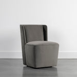 Almira Wheeled Dining Chair FURNITURE - dining chair Sunpan