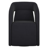Kelric Wheeled Dining Armchair FURNITURE - dining chair Sunpan