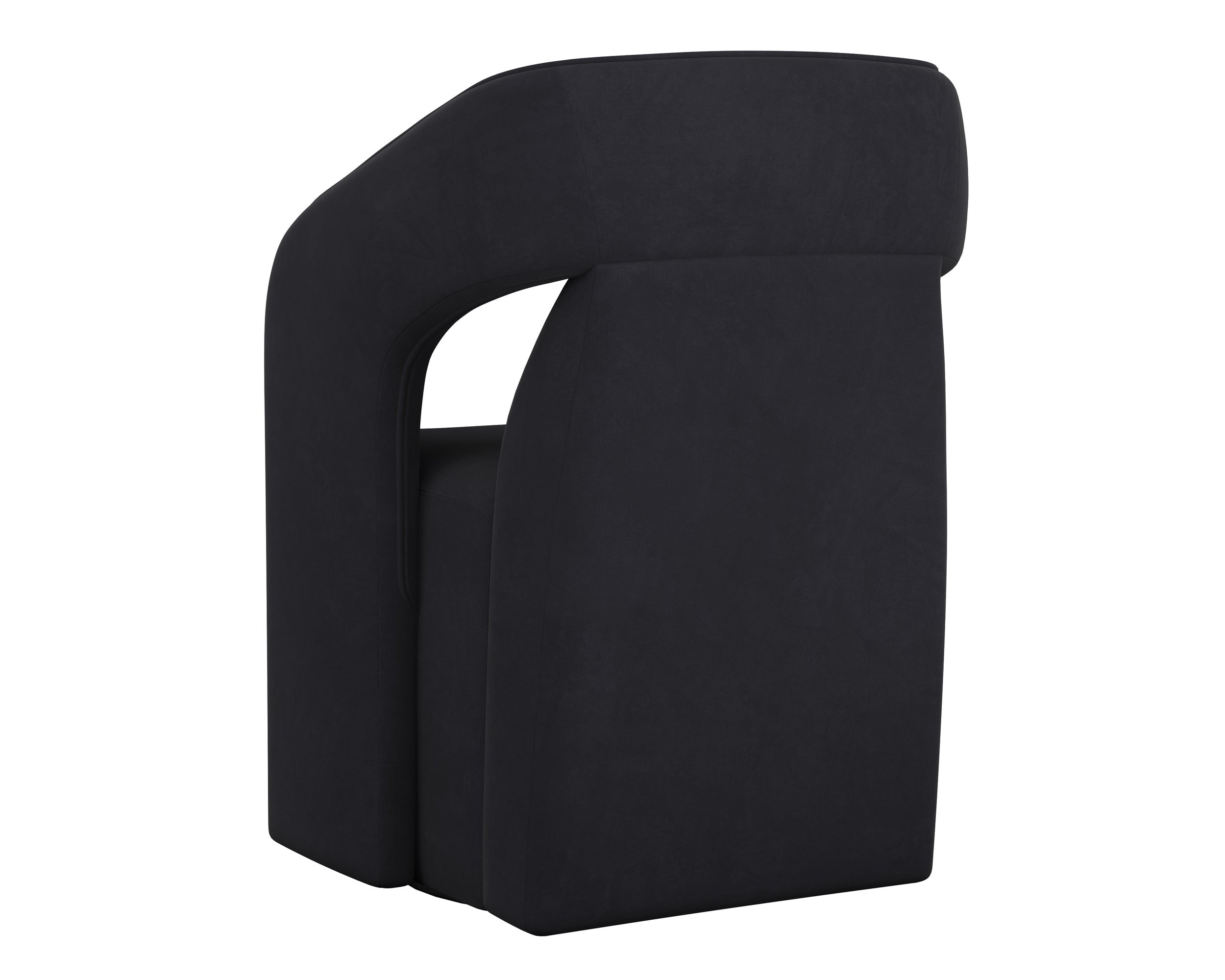 Kelric Wheeled Dining Armchair FURNITURE - dining chair Sunpan