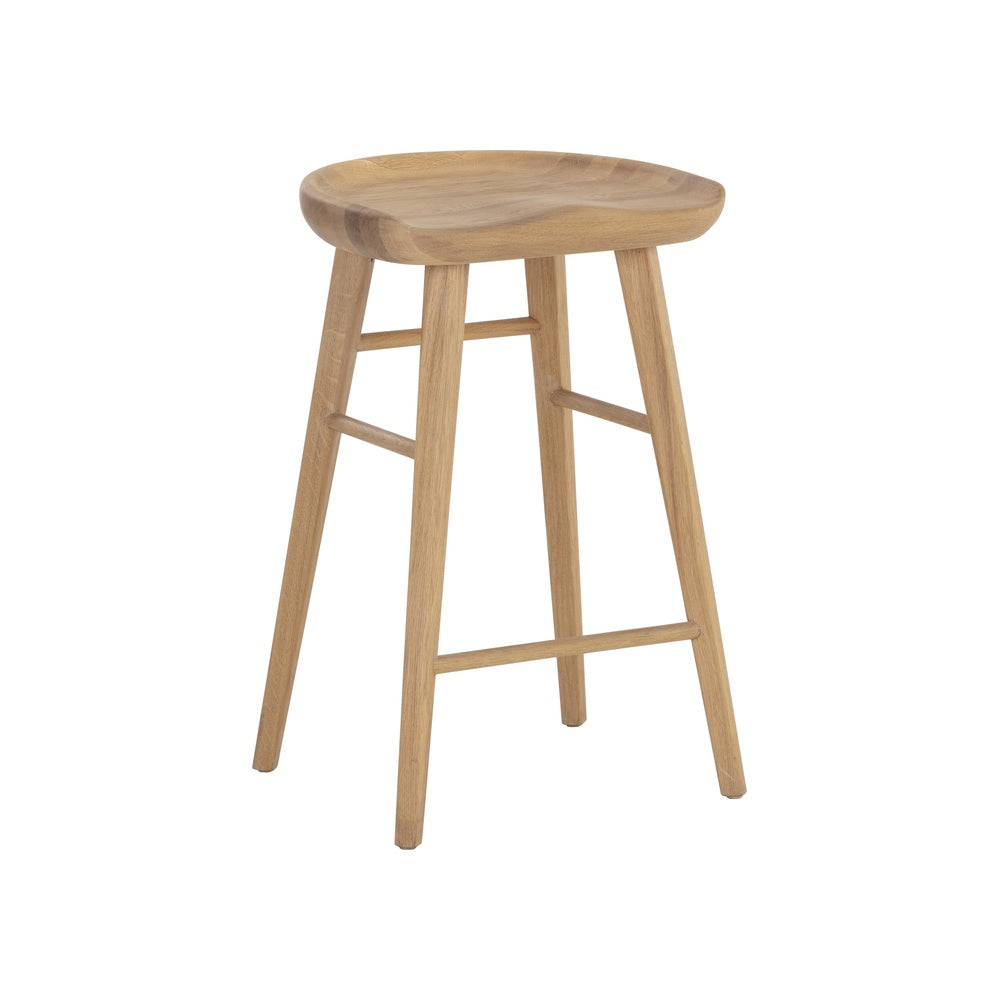 Domiron Counter Stool FURNITURE - counter stool Sunpan Light Oak