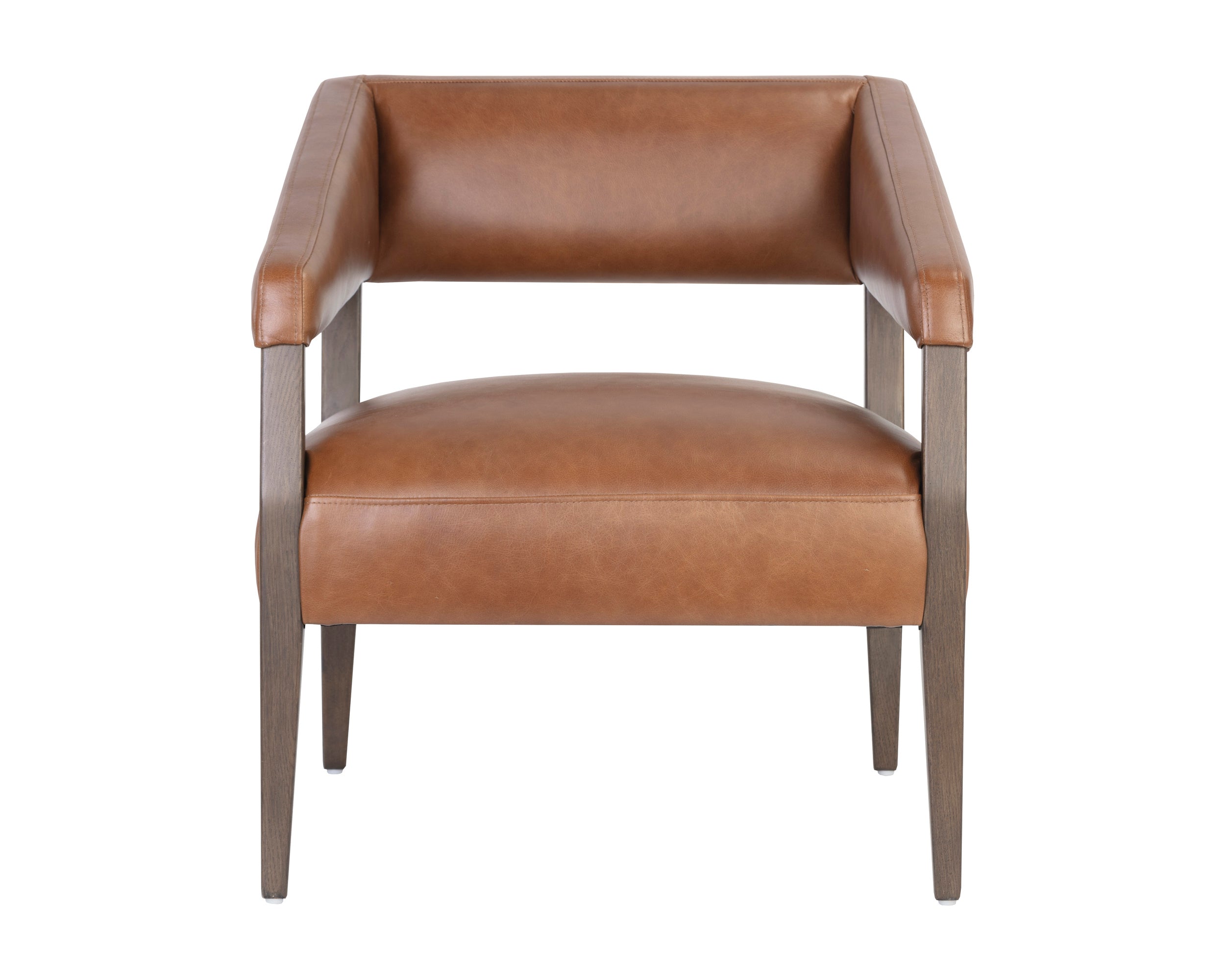 Carios Leather Lounge Chair FURNITURE - lounge chair Sunpan