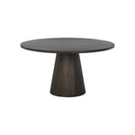Elira Round Dining Table FURNITURE - dining table Sunpan Brown Oak
