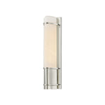 Tottenville Wall Sconce LIGHTING - wall sconce Hudson Valley Lighting Polished Nickel Small