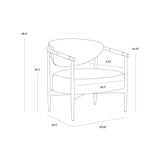 Helly Lounge Chair FURNITURE - lounge chair Sunpan