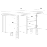Magnes Sideboard FURNITURE - sideboard Sunpan