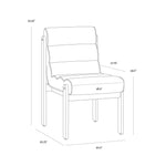 Berlie Dining Chair FURNITURE - dining chair Sunpan