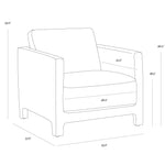 Rodman Lounge Chair FURNITURE - lounge chair Sunpan