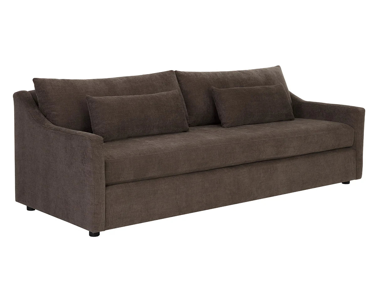 Bramley 96" Sofa FURNITURE - sofa Sunpan Chocolate Brown