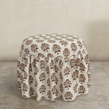 Buttercup Ruffle Ottoman