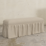 Cricket Ruffle Bench