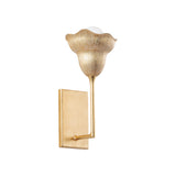 Alora Wall Sconce LIGHTING - Wall Sconce Hudson Valley Lighting Vintage Gold Leaf