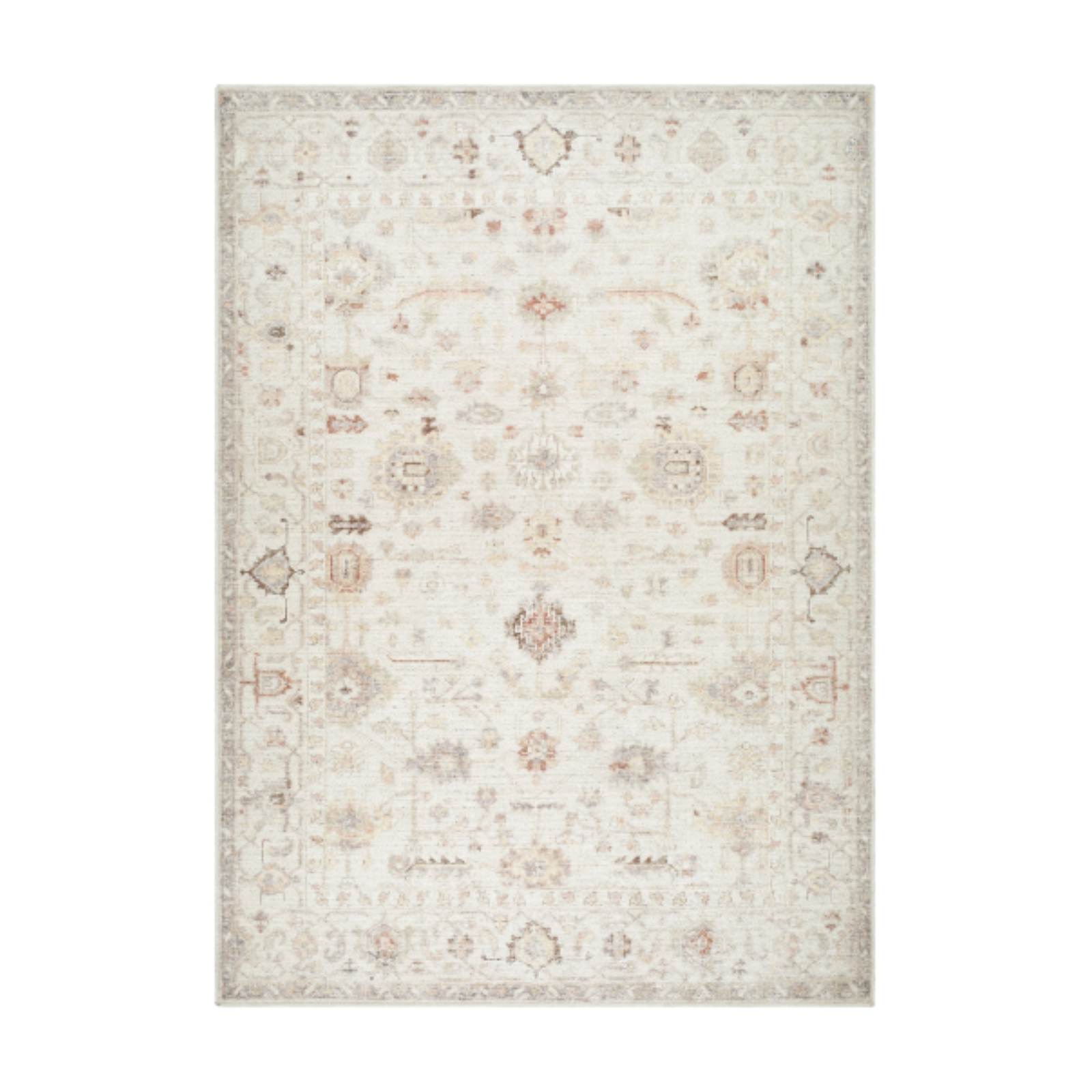 Spokane Ivory / Multi Rug – Rug and Weave