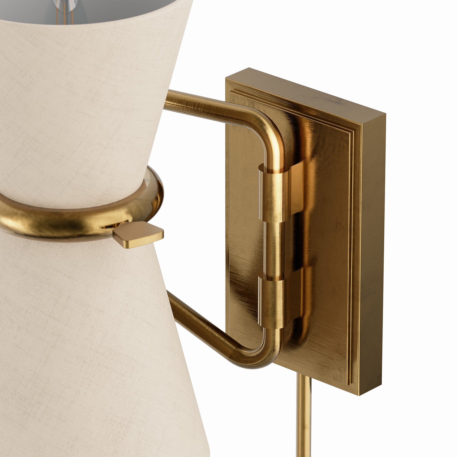 Gable Swing Arm Sconce LIGHTING - wall sconces Regina Andrew